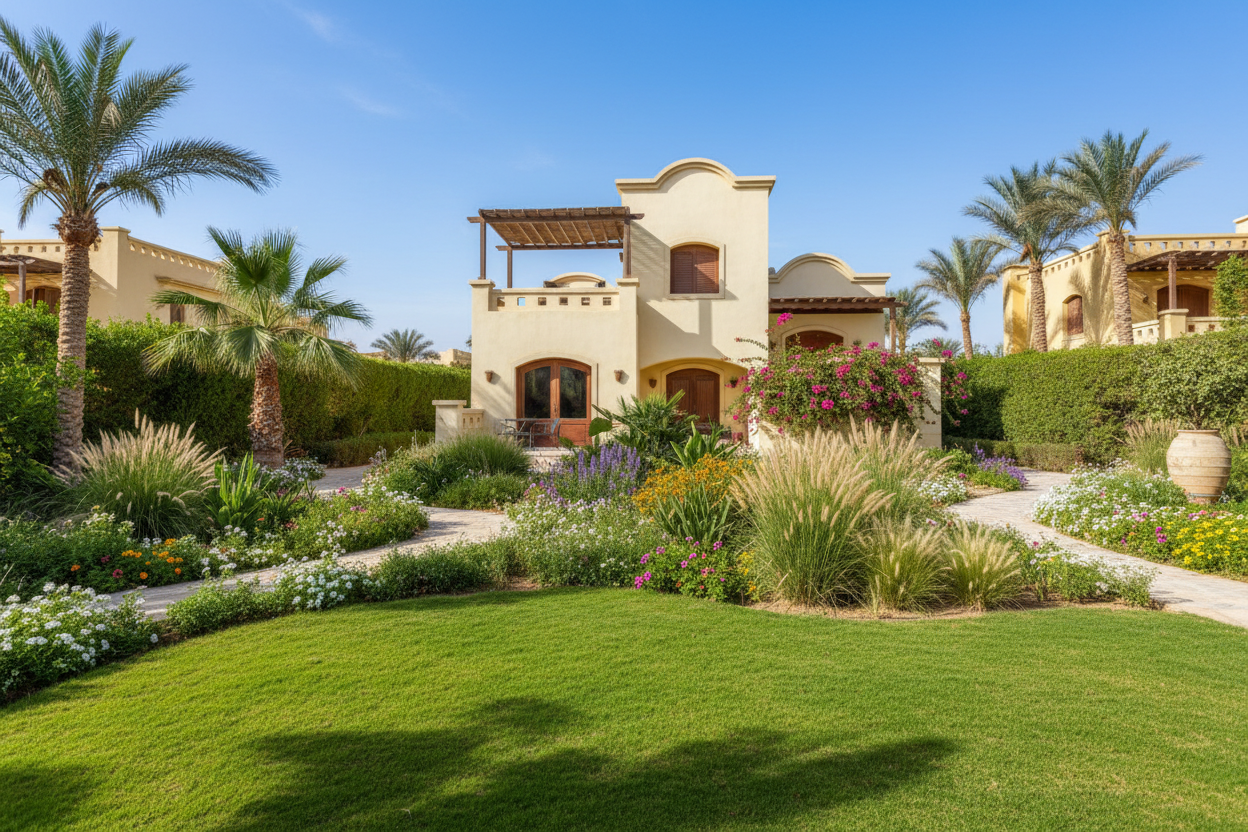 El Gouna Villa Garden Hero Banner